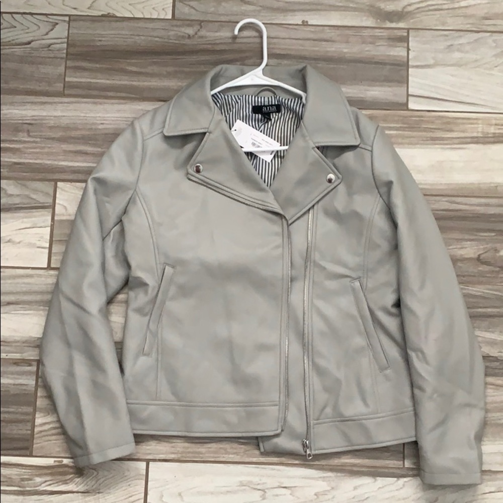 Soft leather jacket